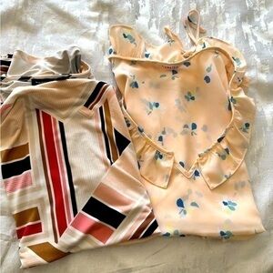 Tops White House Black Market and Chamineu size M